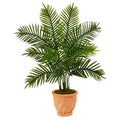 45" Areca Palm Artificial Tree in in Terra-Cotta Planter (Real Touch)