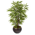 45" Bamboo Artificial Tree in Metal Bowl