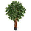 4.5'Lychee Artificial Tree with Natural Trunk