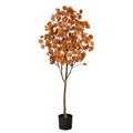 5'Autumn Eucalyptus Artificial Tree