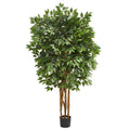 5'Super Deluxe Ficus Artificial Tree with 2100 Bendable Branches