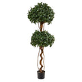 5'Sweet Bay Double Ball Topiary Artificial Tree