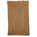 5'x 3'Handmade Braided Natural Fiber Beacon Jute Rug