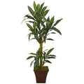 5'Yucca Artificial Plant in Brown Planter