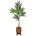51" Kentia Artificial Palm Tree in Decorative Planter