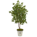 53" Oak Artificial Tree in Decorative Planter