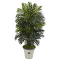 55" Areca Palm Artificial Plant in Decorative Planter