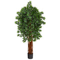 5.5'Lychee Artificial Tree with Natural Trunk