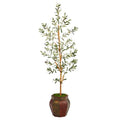 5.5'Olive Artificial Tree in Decorative Planter