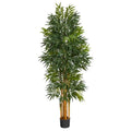 5.5'Phoenix Artificial Palm tree with Natural Trunk
