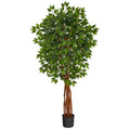 5.5'Super DeluxeNatural Trunk Ficus Artificial Tree with