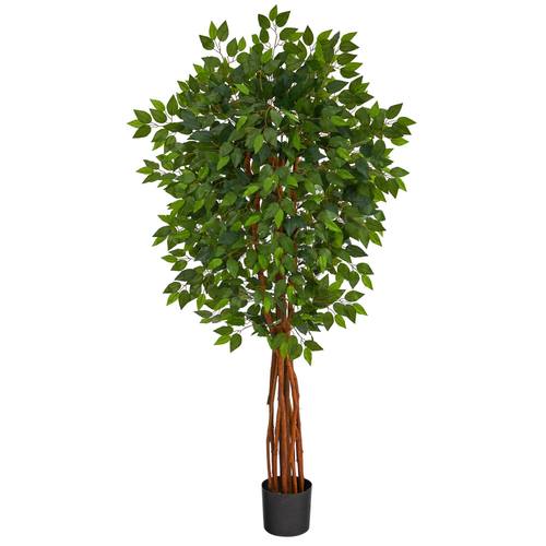 5.5'Super DeluxeNatural Trunk Ficus Artificial Tree with