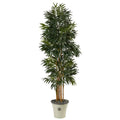 6'Phoenix Artificial Palm tree in Decorative Planter