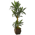 62" Yucca Artificial Plant in Decorative Planter