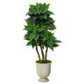 63" Bird Nest Artificial Tree in Decorative Urn UV Resistant (Indoor/Outdoor)