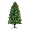 6.5'Fraser Fir Artificial Christmas Tree with 550 Gum Ball LED Lights with Instant Connect Technology and 965 Bendable Branches