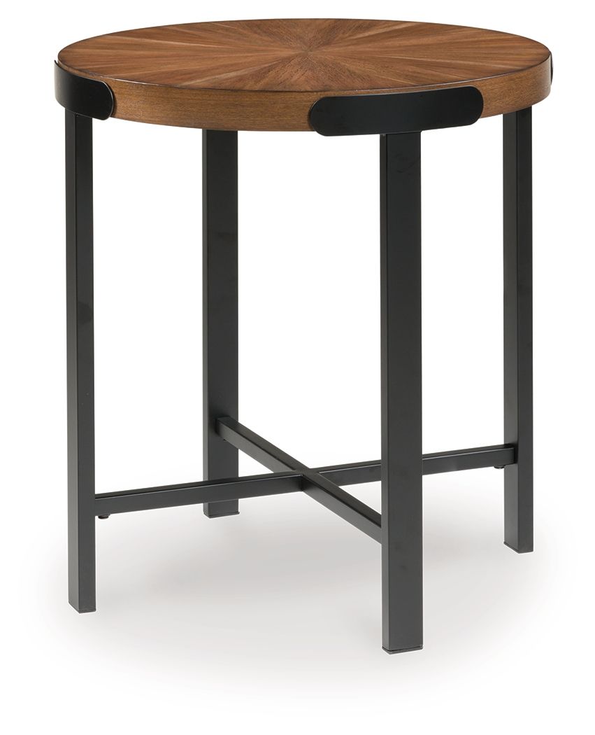 Crosstrail - Occasional Table Set (Set of 3) - Brown