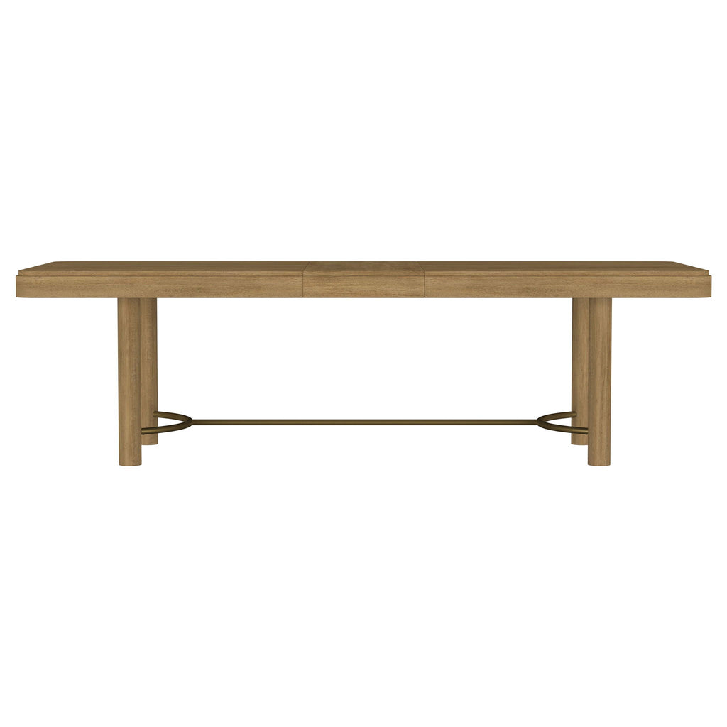Arini 9-piece Extension Leaf Dining Table Set Sand Wash and Black