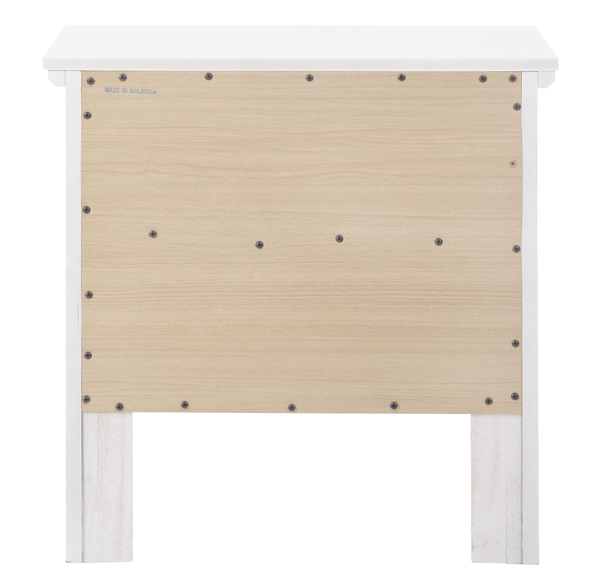 English Dovetailed Drawers Nightstand