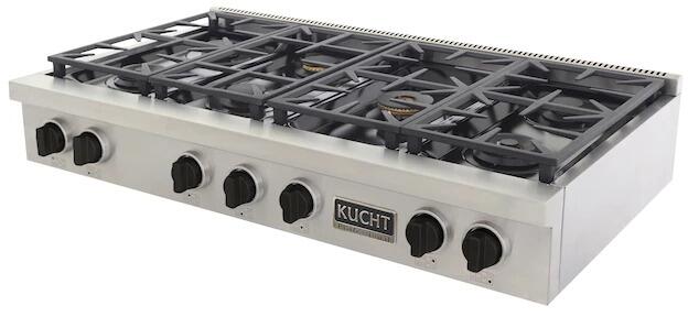 Kucht 48" Inch Gas Sealed Burner Rangetop, KFX489T-K