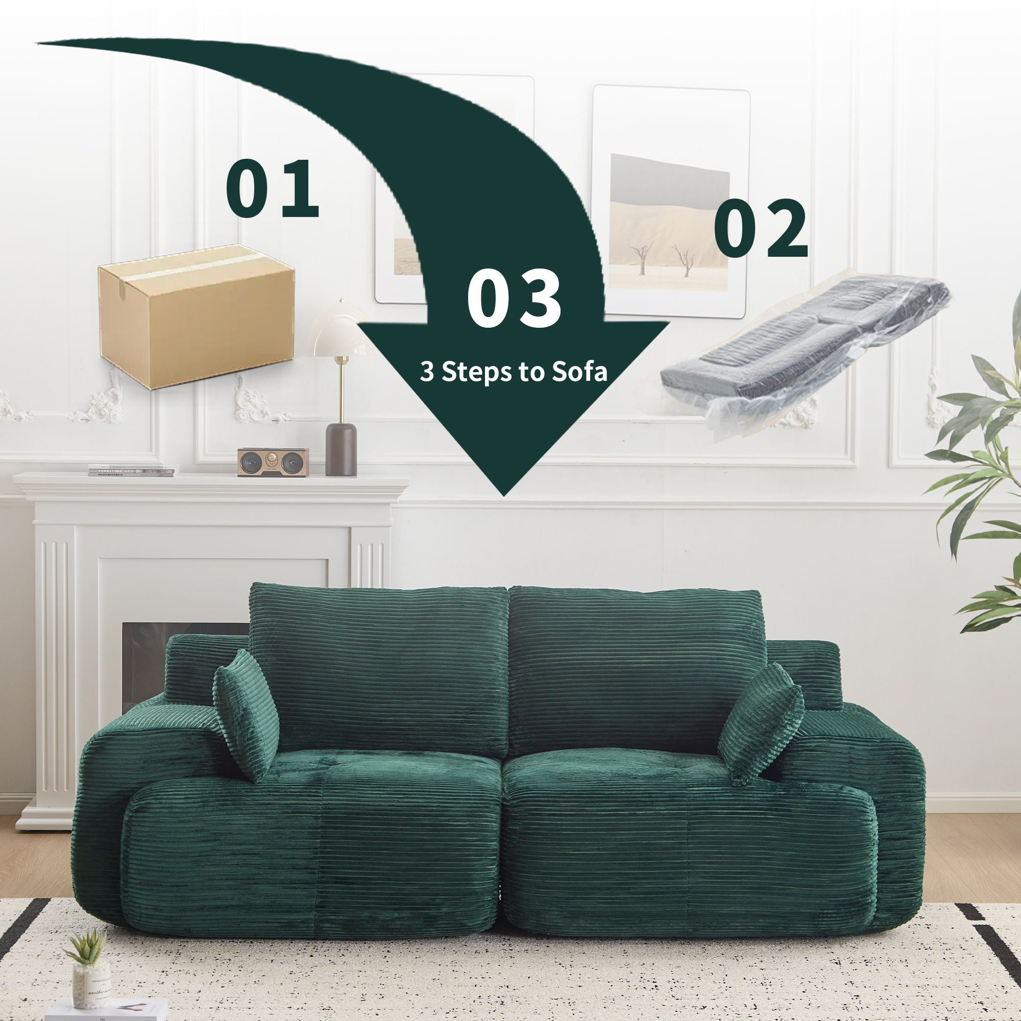 2 Seater Large Sectional Couches For Living Room