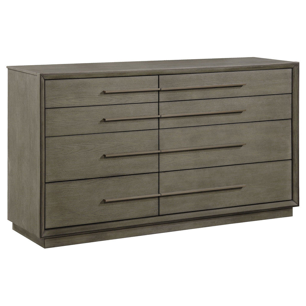 Durango 4-piece Queen Bedroom Set Taupe Oak