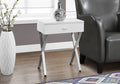 Accent Side X Table, Storage Drawer, Contemporary & Modern