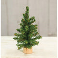 Mini Tree With Wood Base 8" (Pack of 4)