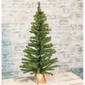 Mini Tree w/Wood Base 24"  (Pack of 4)