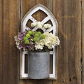 Antique Ivory Hydrangea Pick  (Pack of 4)