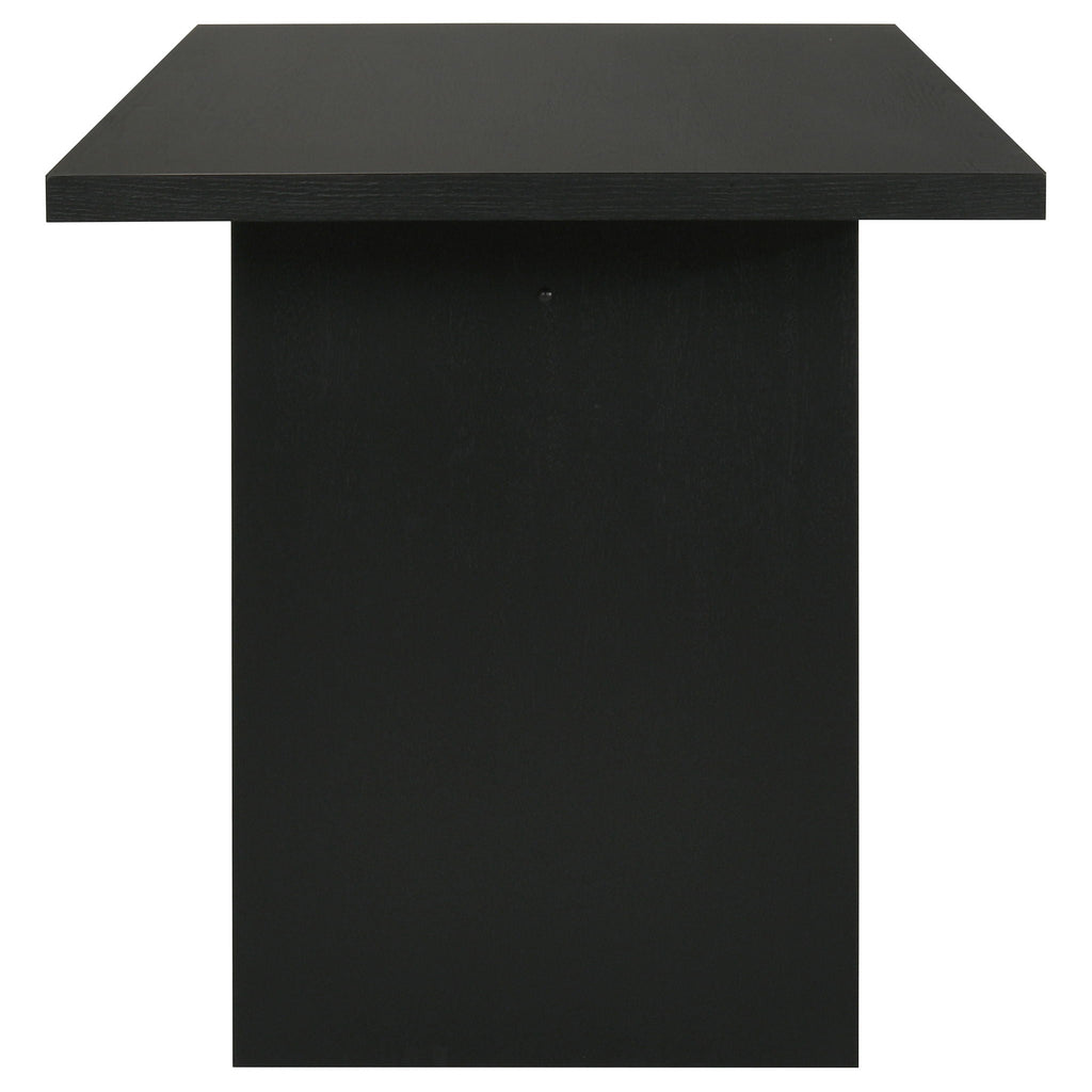 Decker 7-piece 70-inch Rectangular Counter Height Dining Set Grey and Black