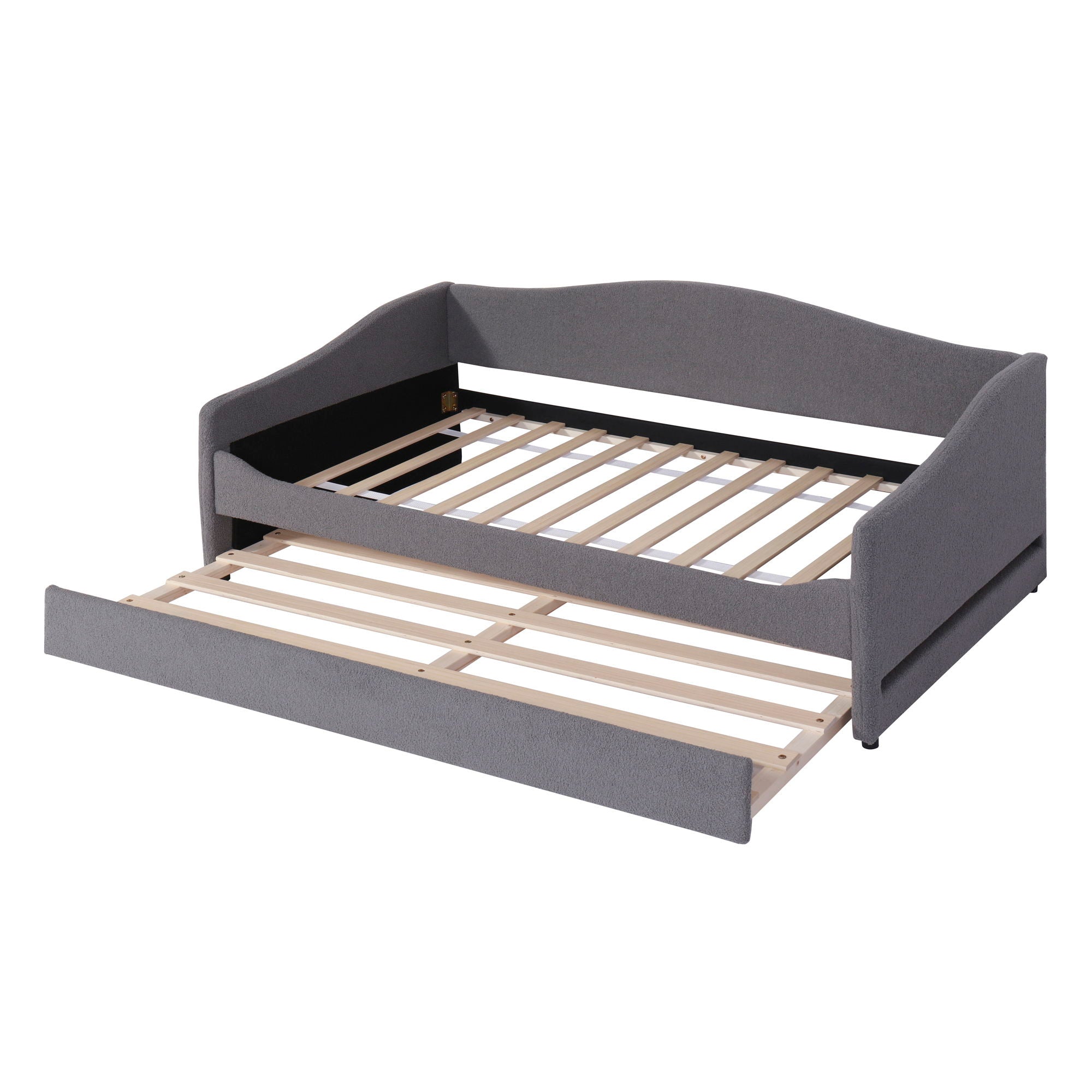 Design Upholstered Daybed With Light And Trundle