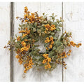 Pebble Creek Candle Ring 3"  Mustard  (Pack of 4)