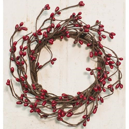 Pip Berry Ring 3.5" Burgundy (Pack of 4)