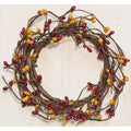 Pip Berry Ring 3.5" Burgundy/Gold (Pack of 4)