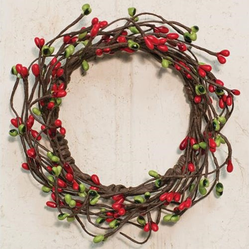 Pip Berry Ring 3.5" Red/Green  (Pack of 4)