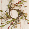 Teastain Country Flower Ring 3-1/2" (Pack of 4)