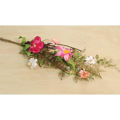 Pink Gardenia Spray 18" (Pack of 4)