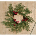 Cedar Ring w/Berries 3.5" (Pack of 2)