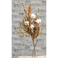 Cotton & Fall Grass Branch 28" (Pack of 4)