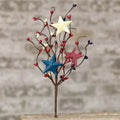 '+Americana Pip Pick w/White Stars 12" (Pack of 4)