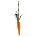 Burlap Carrot Ornament  (Pack of 4)