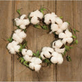 Cotton & Willow Wreath 12" (Pack of 2)