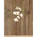 Cotton & Willow Leaves Spray 24" (Pack of 2)