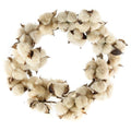 Teastain Cotton Wreath 12" (Pack of 2)