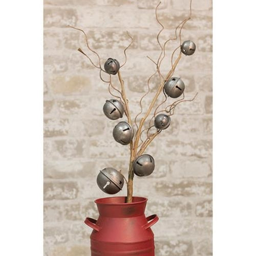 Vintage Galvanized Bell Spray 24" (Pack of 4)