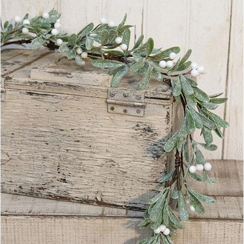 Sparkle Mistletoe Garland 5ft