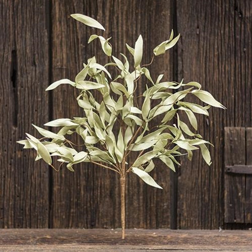 Flocked Herb Leaves Bush 24"  (Pack of 4)
