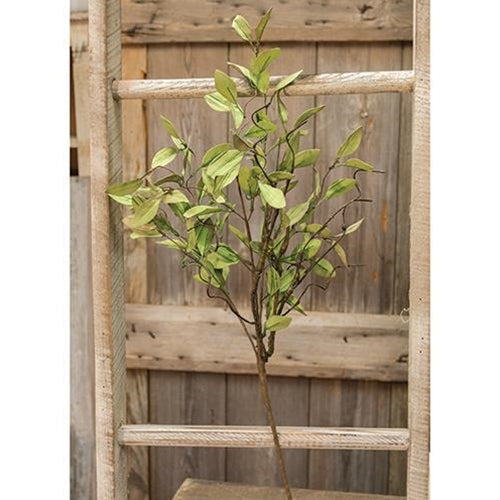 Sage Leaves & Twigs Spray 25"  (Pack of 4)