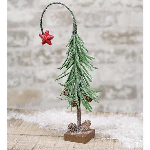 Snowy Shooting Star Mini Tree 12" (Pack of 4)